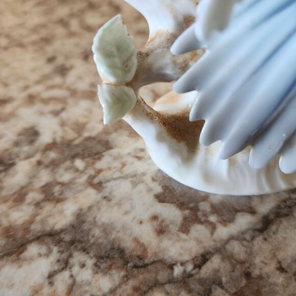 Vintage Adalt Japanese Porcelain Parakeet Figurine - Picture 3 of 4